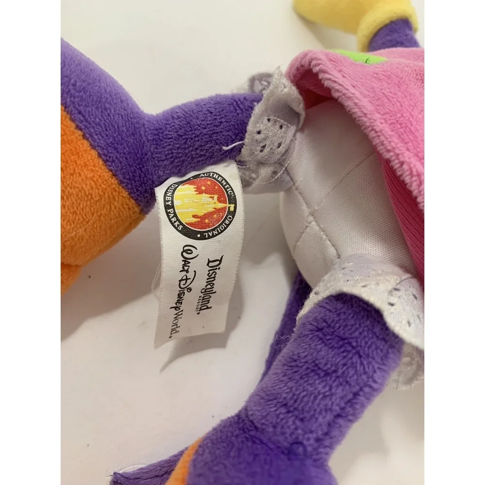 Disneyland Walt Disney World plush‎ rainbow Minnie Mouse purple pink orange